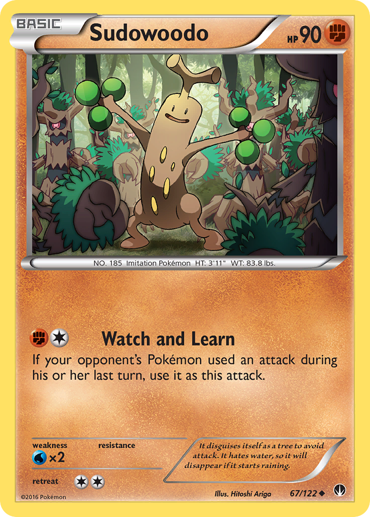 Sudowoodo (67/122) [XY: BREAKpoint] | Exor Games Truro