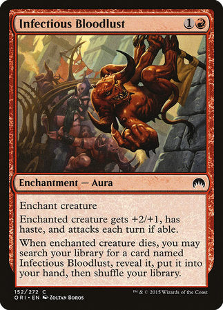 Infectious Bloodlust [Magic Origins] | Exor Games Truro
