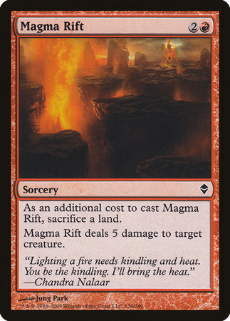 Magma Rift [Zendikar] | Exor Games Truro