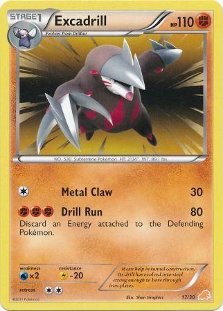 Excadrill (17/30) [Black & White: Trainer Kit - Excadrill] | Exor Games Truro