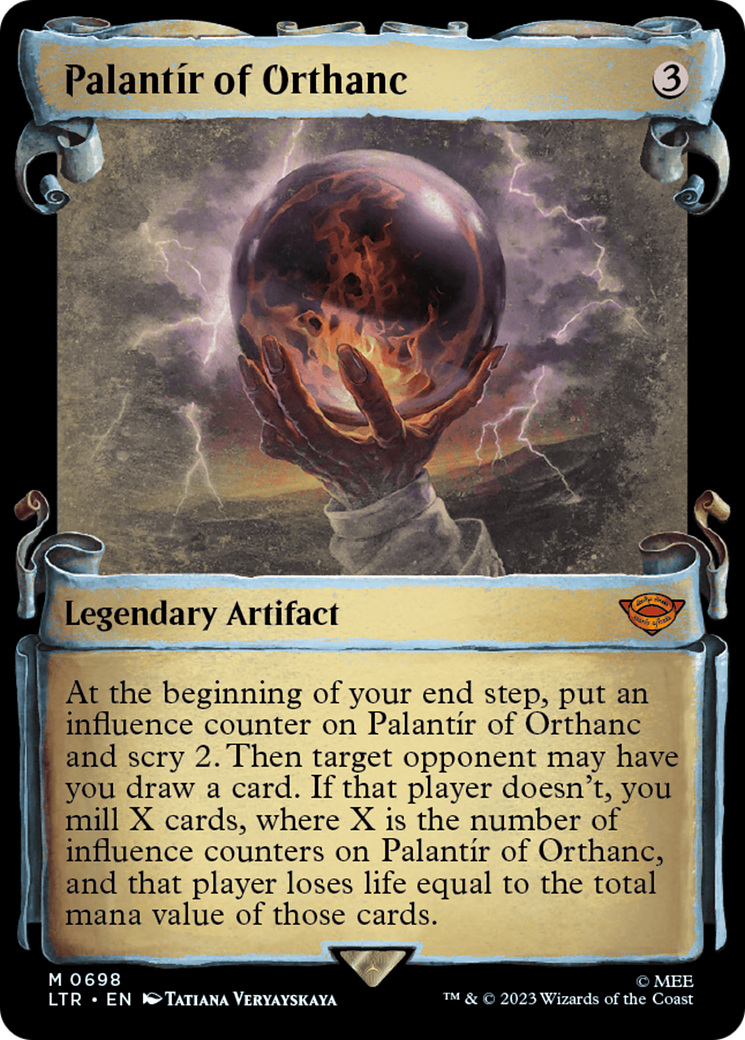 Palantir of Orthanc [The Lord of the Rings: Tales of Middle-Earth Showcase Scrolls] | Exor Games Truro