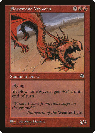 Flowstone Wyvern [Tempest] | Exor Games Truro