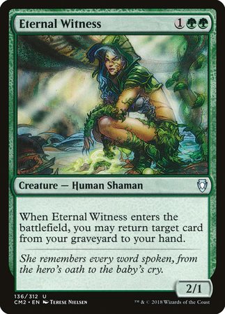 Eternal Witness [Commander Anthology Volume II] | Exor Games Truro
