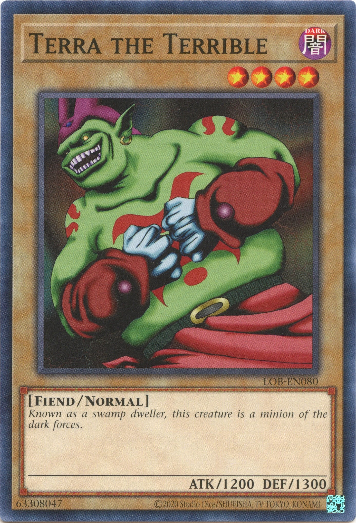 Terra the Terrible (25th Anniversary) [LOB-EN080] Common | Exor Games Truro