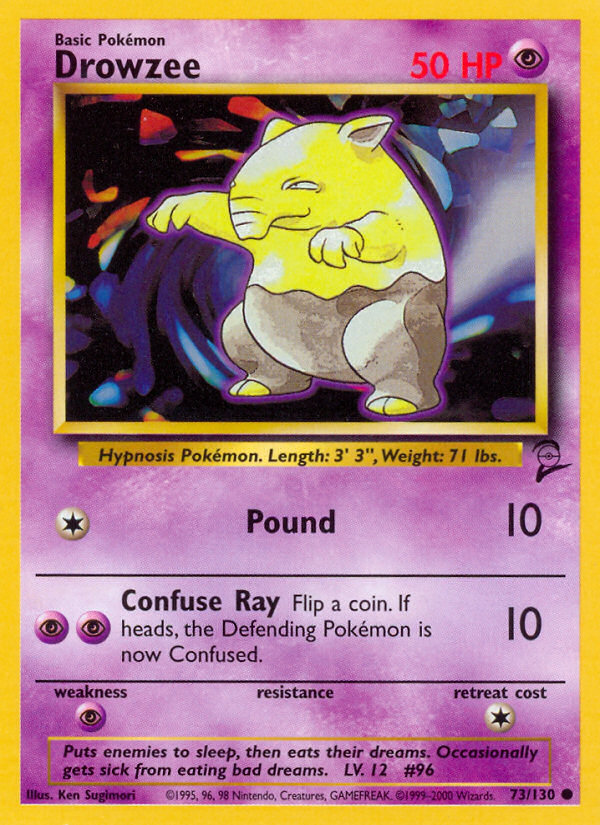 Drowzee (73/130) [Base Set 2] | Exor Games Truro