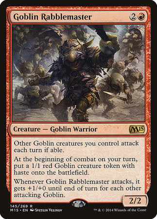 Goblin Rabblemaster [Magic 2015] | Exor Games Truro