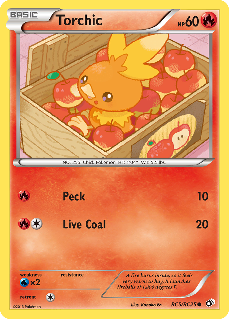 Torchic (RC5/RC25) [Black & White: Legendary Treasures] | Exor Games Truro