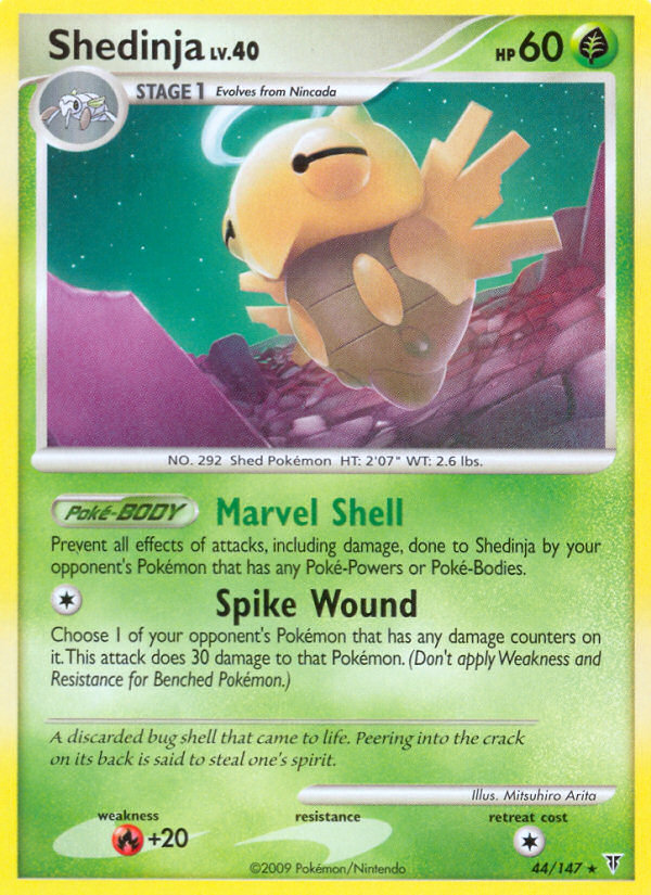 Shedinja (44/147) [Platinum: Supreme Victors] | Exor Games Truro