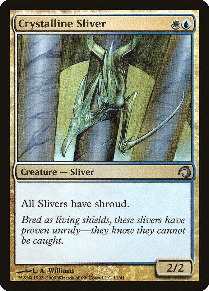 Crystalline Sliver [Premium Deck Series: Slivers] | Exor Games Truro