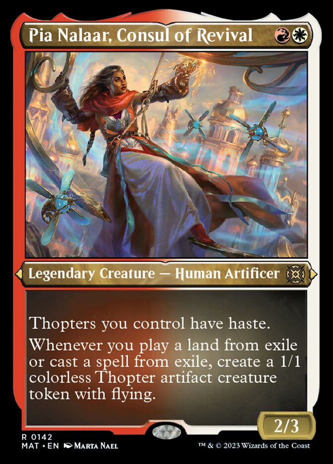 Pia Nalaar, Consul of Revival (Foil Etched) [March of the Machine: The Aftermath] | Exor Games Truro