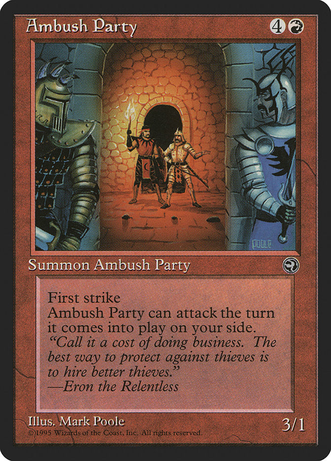 Ambush Party (Eron Flavor Text) [Homelands] | Exor Games Truro