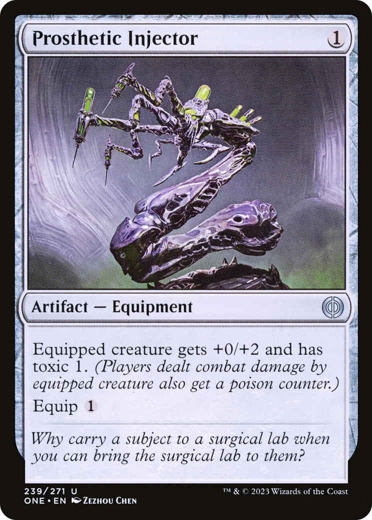 Prosthetic Injector [Phyrexia: All Will Be One] | Exor Games Truro