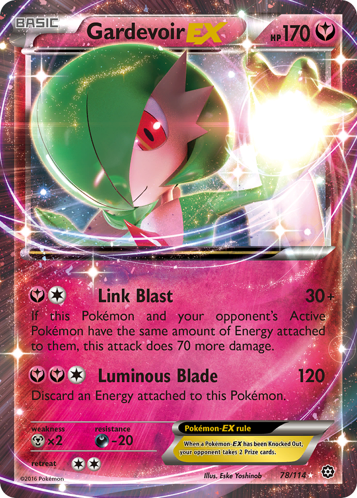 Gardevoir EX (78/114) [XY: Steam Siege] | Exor Games Truro