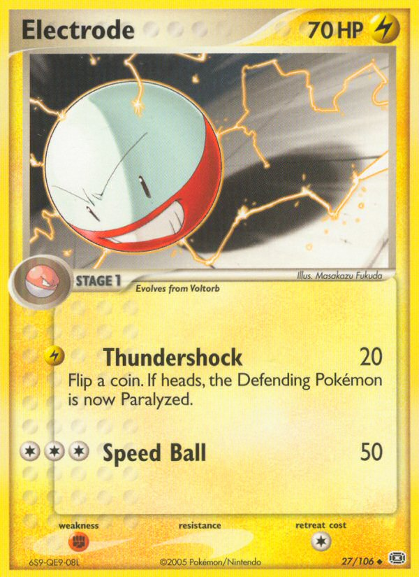 Electrode (27/106) [EX: Emerald] | Exor Games Truro