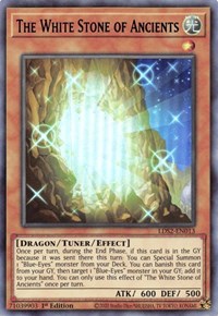 The White Stone of Ancients (Blue) [LDS2-EN013] Ultra Rare | Exor Games Truro