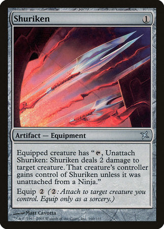 Shuriken [Betrayers of Kamigawa] | Exor Games Truro