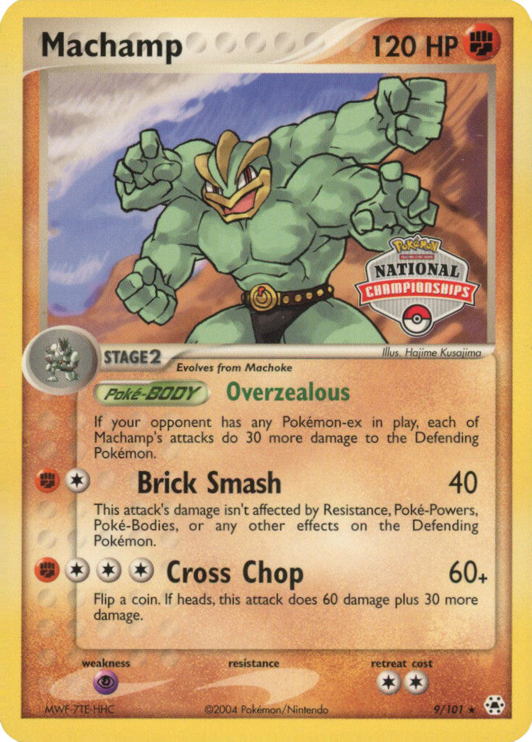 Machamp (9/101) (National Championships Promo) [EX: Hidden Legends] | Exor Games Truro