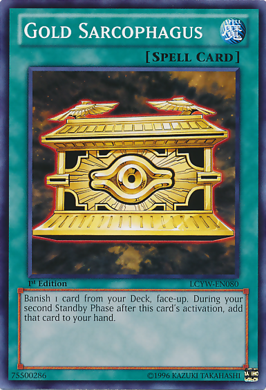 Gold Sarcophagus [LCYW-EN080] Common | Exor Games Truro