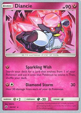 Diancie (94/147) (Infinite Force - Diego Cassiraga) [World Championships 2017] | Exor Games Truro