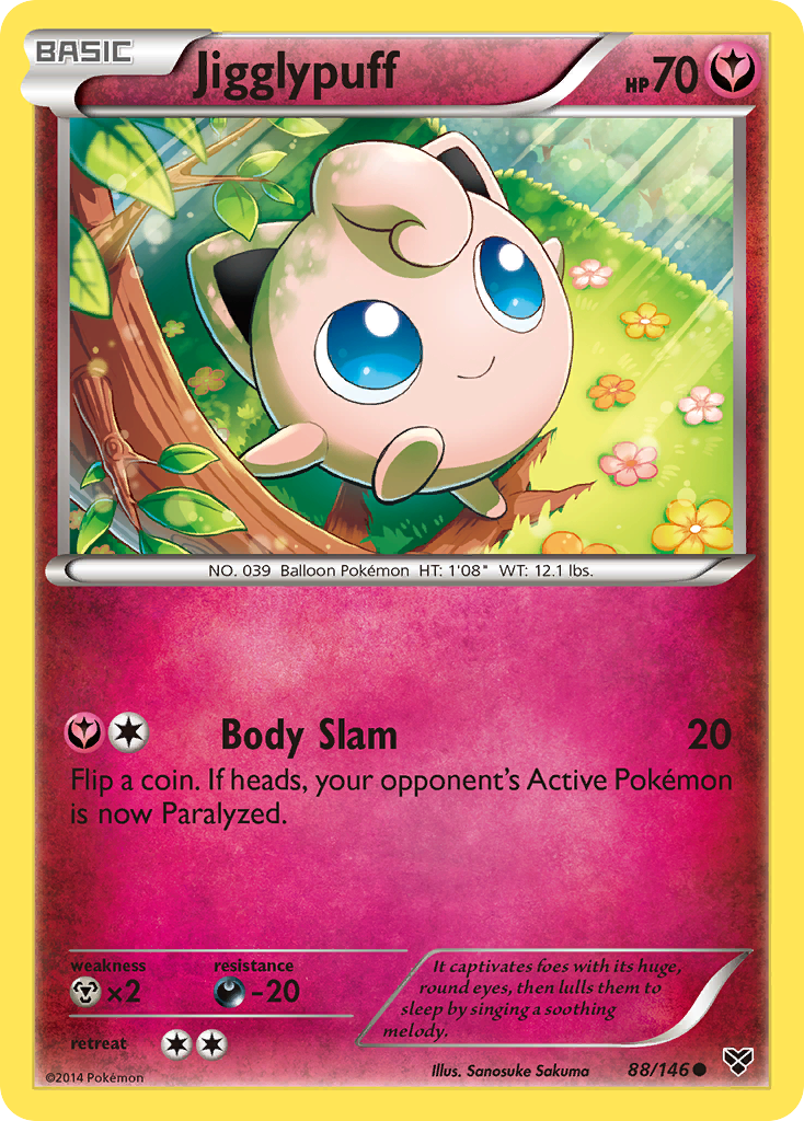 Jigglypuff (88/146) [XY: Base Set] | Exor Games Truro