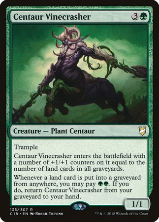 Centaur Vinecrasher [Commander 2018] | Exor Games Truro