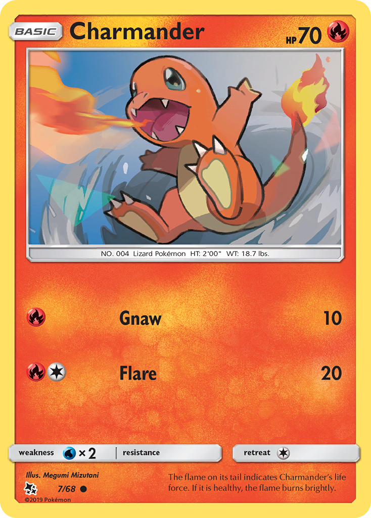 Charmander (7/68) [Sun & Moon: Hidden Fates] | Exor Games Truro