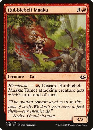 Rubblebelt Maaka [Modern Masters 2017] | Exor Games Truro