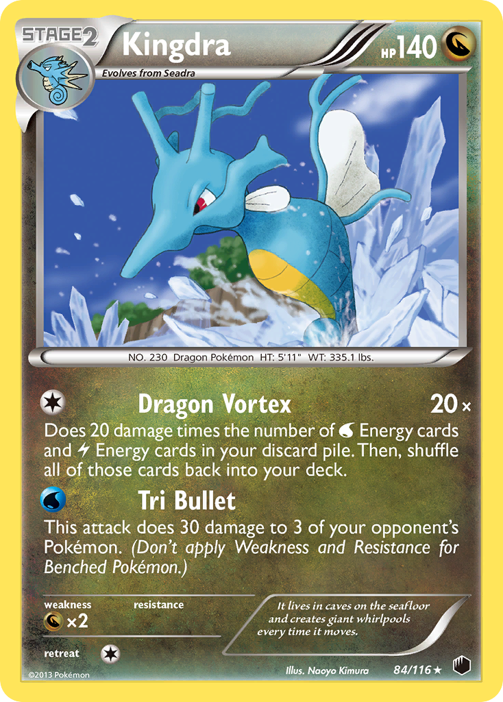 Kingdra (84/116) [Black & White: Plasma Freeze] | Exor Games Truro