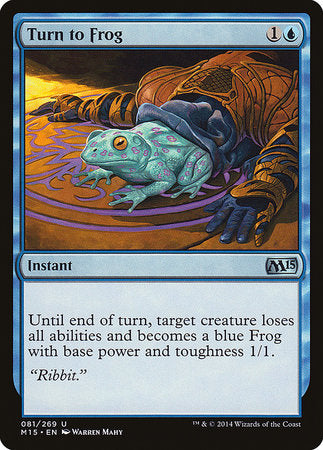 Turn to Frog [Magic 2015] | Exor Games Truro