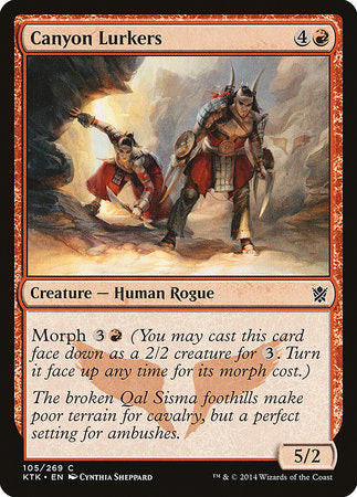 Canyon Lurkers [Khans of Tarkir] | Exor Games Truro