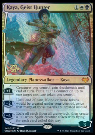 Kaya, Geist Hunter [Innistrad: Crimson Vow Prerelease Promos] | Exor Games Truro