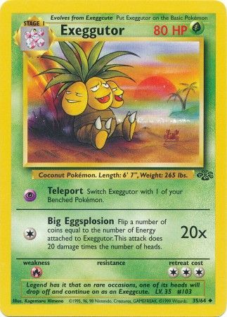 Exeggutor (35/64) [Jungle Unlimited] | Exor Games Truro