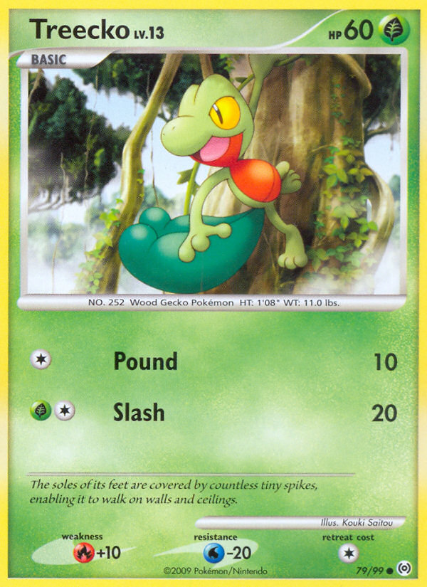 Treecko (79/99) [Platinum: Arceus] | Exor Games Truro