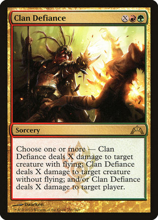 Clan Defiance [Gatecrash] | Exor Games Truro