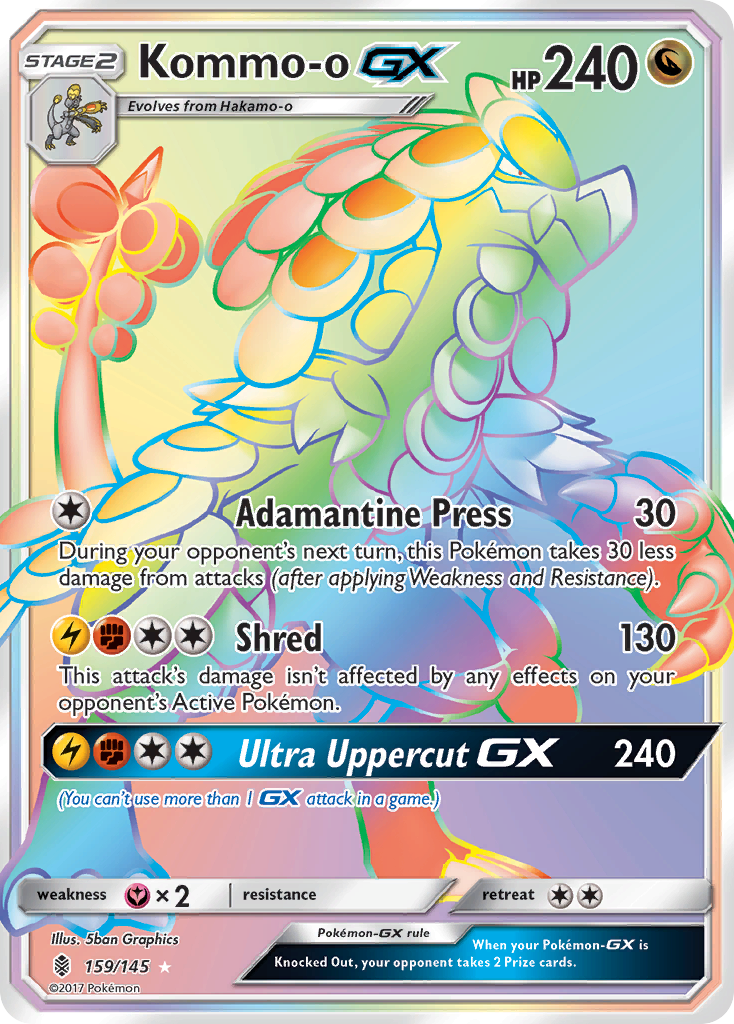 Kommo-o GX (159/145) [Sun & Moon: Guardians Rising] | Exor Games Truro