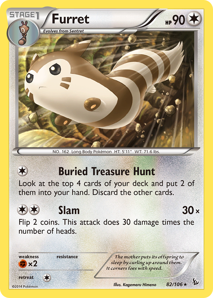 Furret (82/106) [XY: Flashfire] | Exor Games Truro