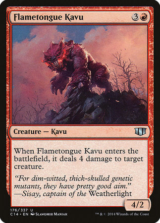 Flametongue Kavu [Commander 2014] | Exor Games Truro