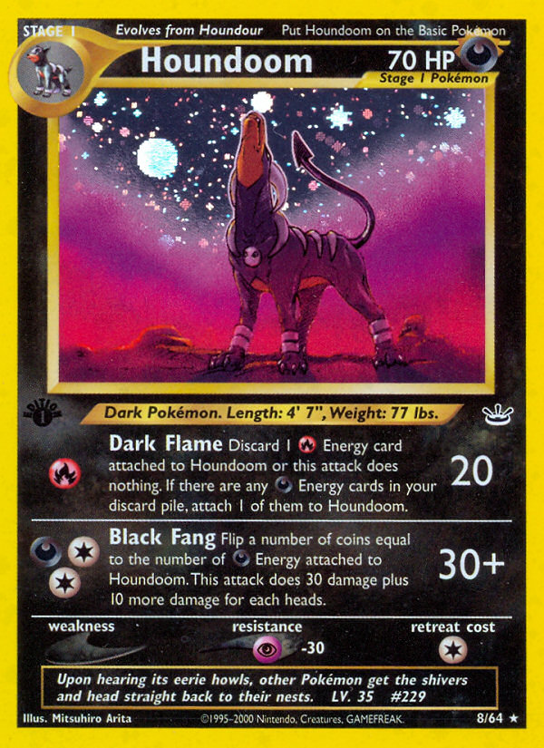 Houndoom (8/64) [Neo Revelation 1st Edition] | Exor Games Truro