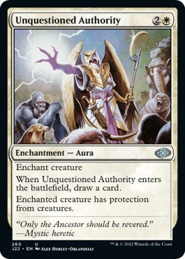 Unquestioned Authority [Jumpstart 2022] | Exor Games Truro