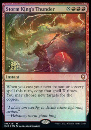 Storm King's Thunder [Commander Legends: Battle for Baldur's Gate Prerelease Promos] | Exor Games Truro