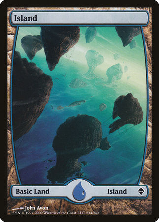 Island (234) - Full Art [Zendikar] | Exor Games Truro