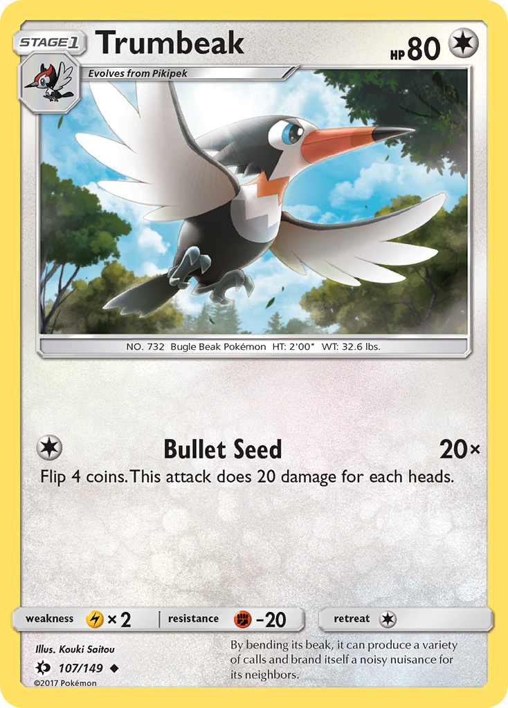 Trumbeak (107/149) [Sun & Moon: Base Set] | Exor Games Truro