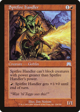 Spitfire Handler [Onslaught] | Exor Games Truro
