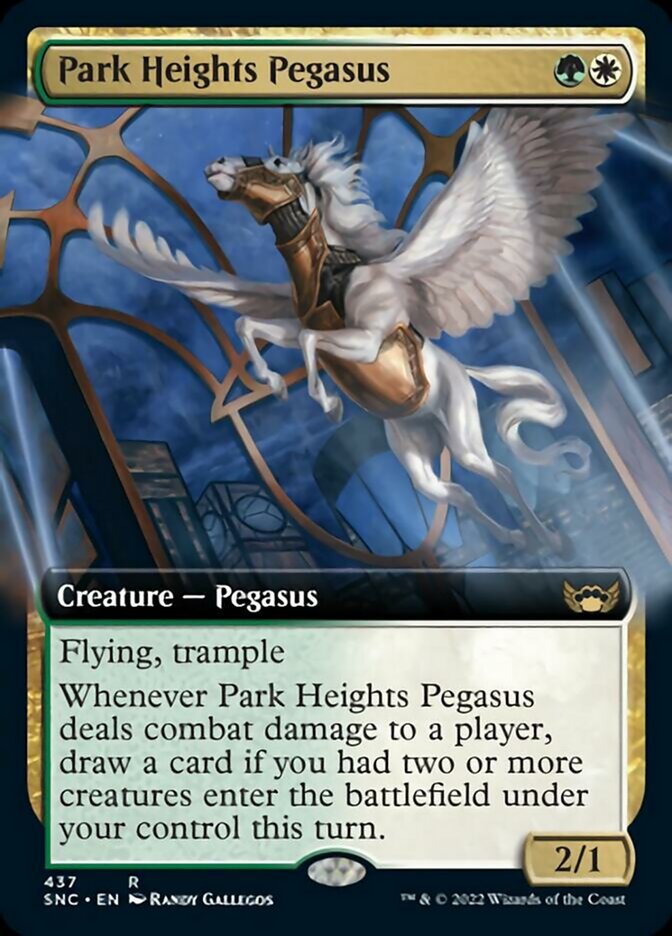 Park Heights Pegasus (Extended Art) [Streets of New Capenna] | Exor Games Truro