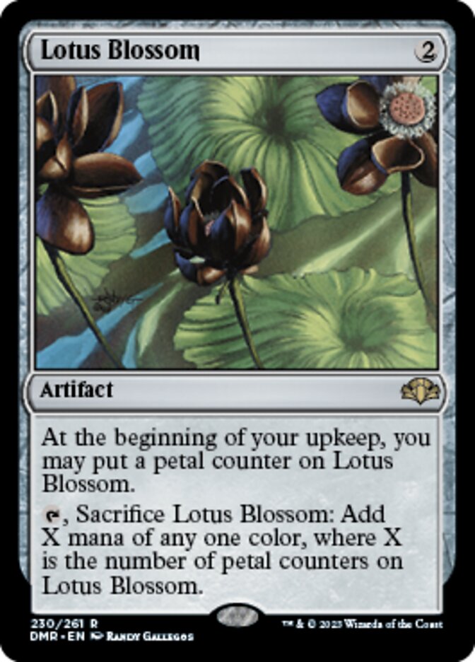 Lotus Blossom [Dominaria Remastered] | Exor Games Truro