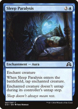 Sleep Paralysis [Shadows over Innistrad] | Exor Games Truro