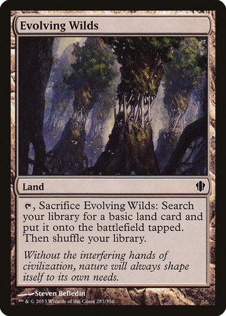 Evolving Wilds [Commander 2013] | Exor Games Truro