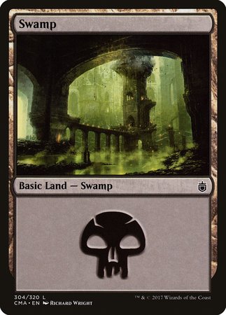 Swamp (304) [Commander Anthology] | Exor Games Truro