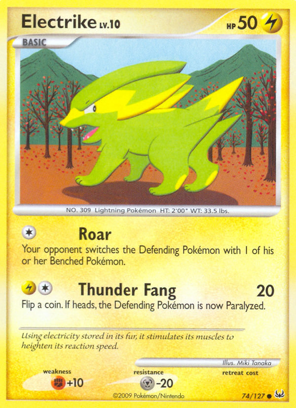 Electrike (74/127) [Platinum: Base Set] | Exor Games Truro