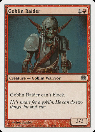 Goblin Raider [Ninth Edition] | Exor Games Truro